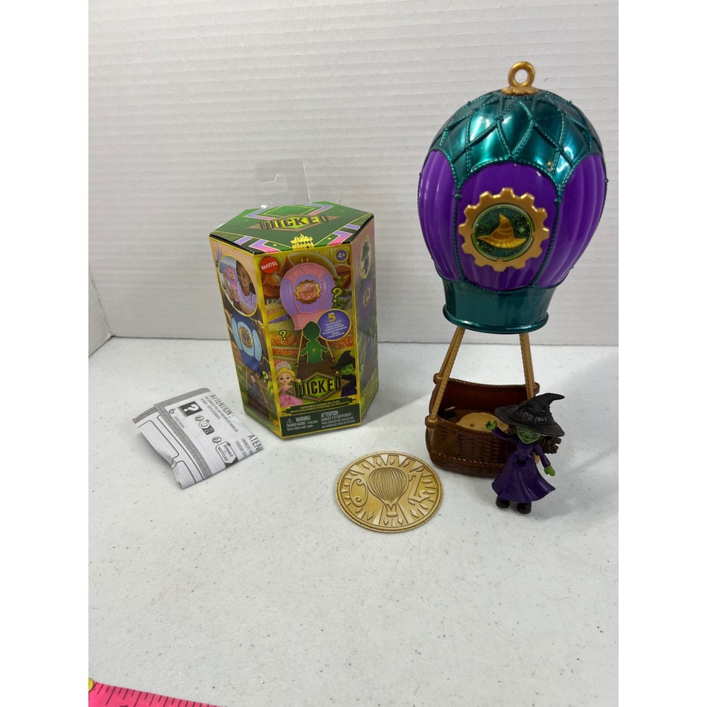 Mattel Wicked Ozian Balloons Reveal Elphaba Mini Doll & Hot Air Balloon Set 3766